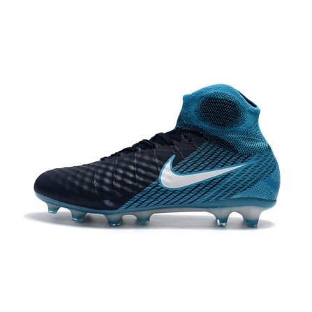 Nike Soccer Shoes Black Blue Color